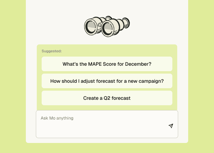 Mo Demand Forecasting